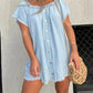 🔥HOT SALE-50% OFF💝Short Sleeve Casual Denim Dress