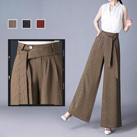 ✨Limited Time Discount 40% Women's Fashion Draped Wide Leg Pants