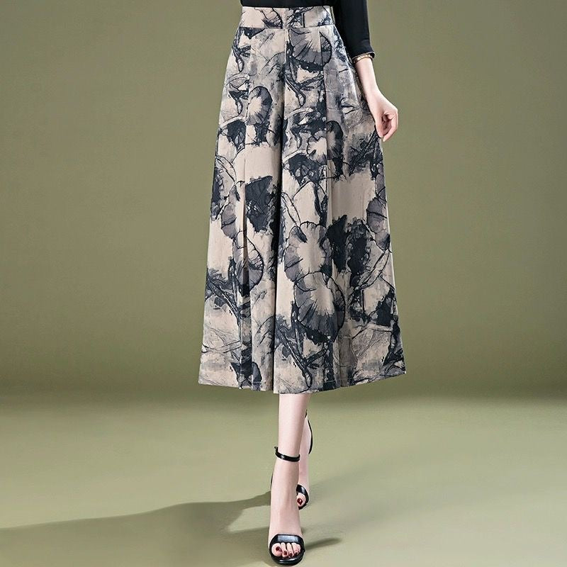 💐Women’s  Elegant Chiffon Wide Leg Culottes