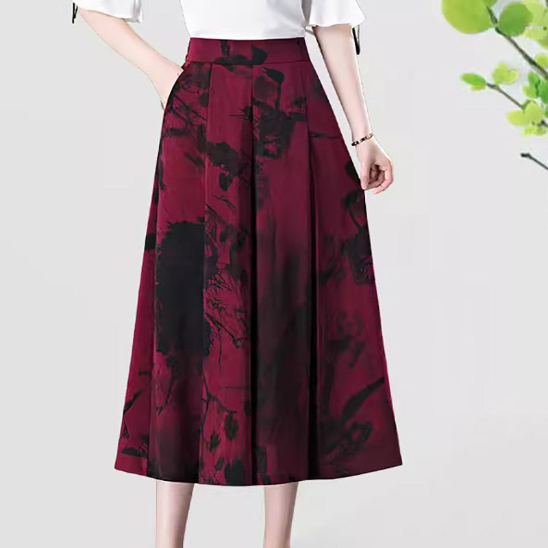 💐Women’s  Elegant Chiffon Wide Leg Culottes