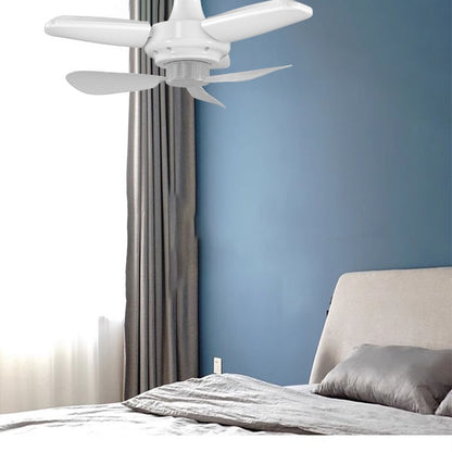 Household Ceiling Fan with Light and Remote Control