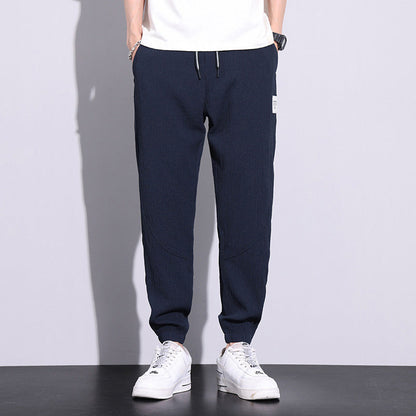 Men's Summer Breathable Cooling Drawstring Casual Pants