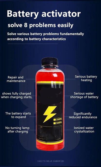 Effective Battery Repair Fluid for Electric Vehicles