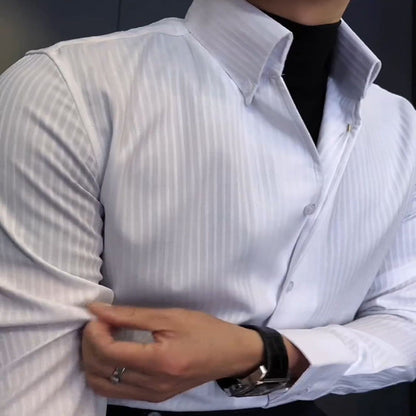 Men’s Sleek Striped Shirt