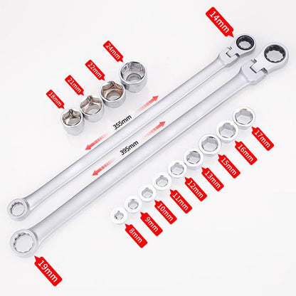 15pcs Adjustable Ratchet Wrench Kit Great Christmas Gift🎁