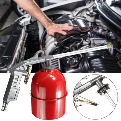Automobile engine oil duct cleaning gun