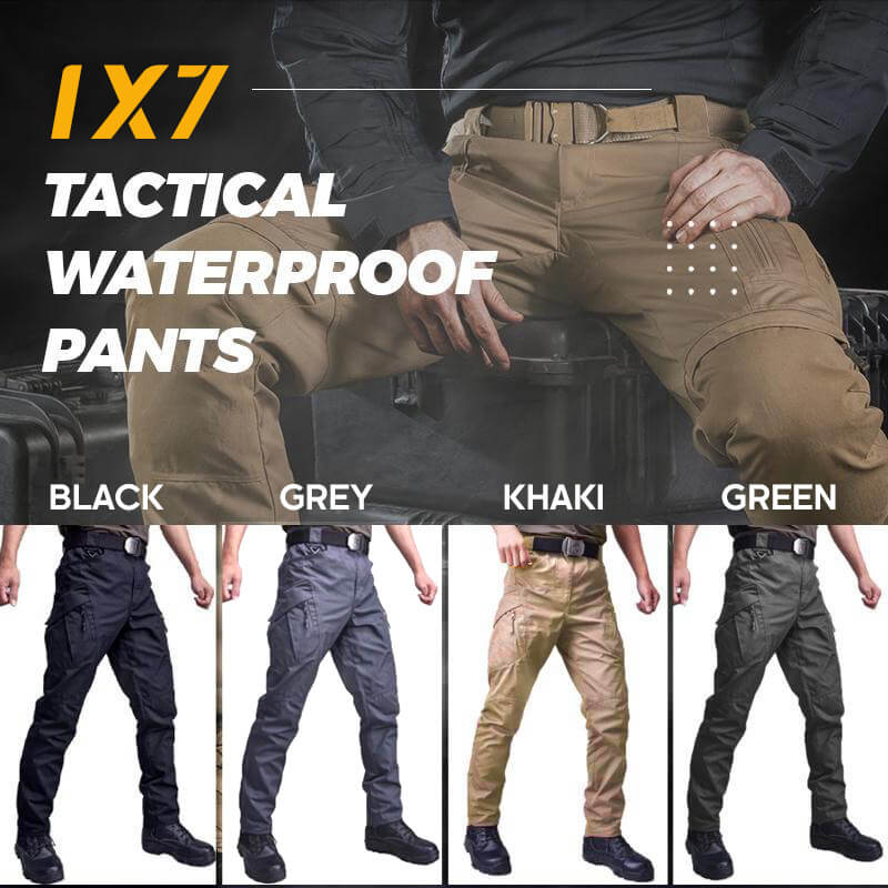 Men's Soft Shell Waterproof Hiking Winter Tactical Pants