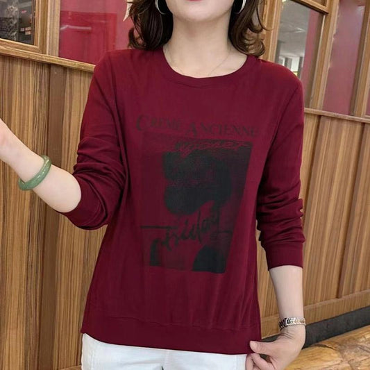 🔥✨HOT SALE 24.99🎄🔥Women’s Loose Casual Long-sleeved Pullover - Great Gift(46%OFF)