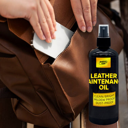 Leather Coat Cleaning & Brightening Spray