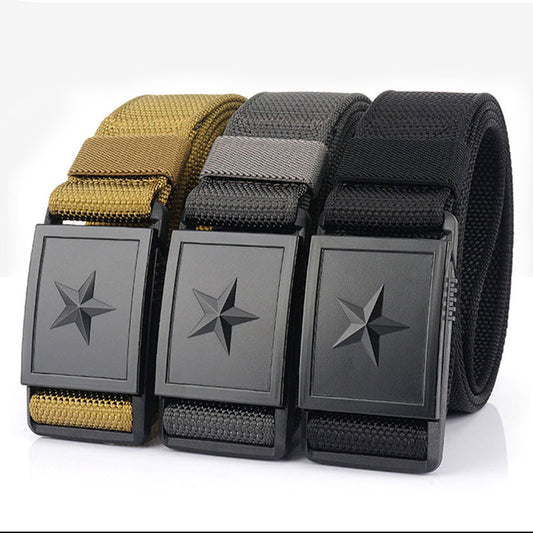 🔥Tactical Nylon Belt with Automatic Buckle🔥