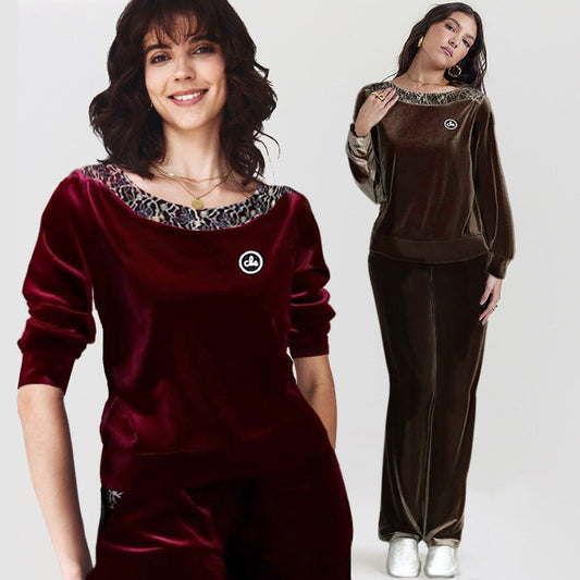 💖[Best Gift for Her] Women's Soft Casual Long Sleeve & Pants Suit