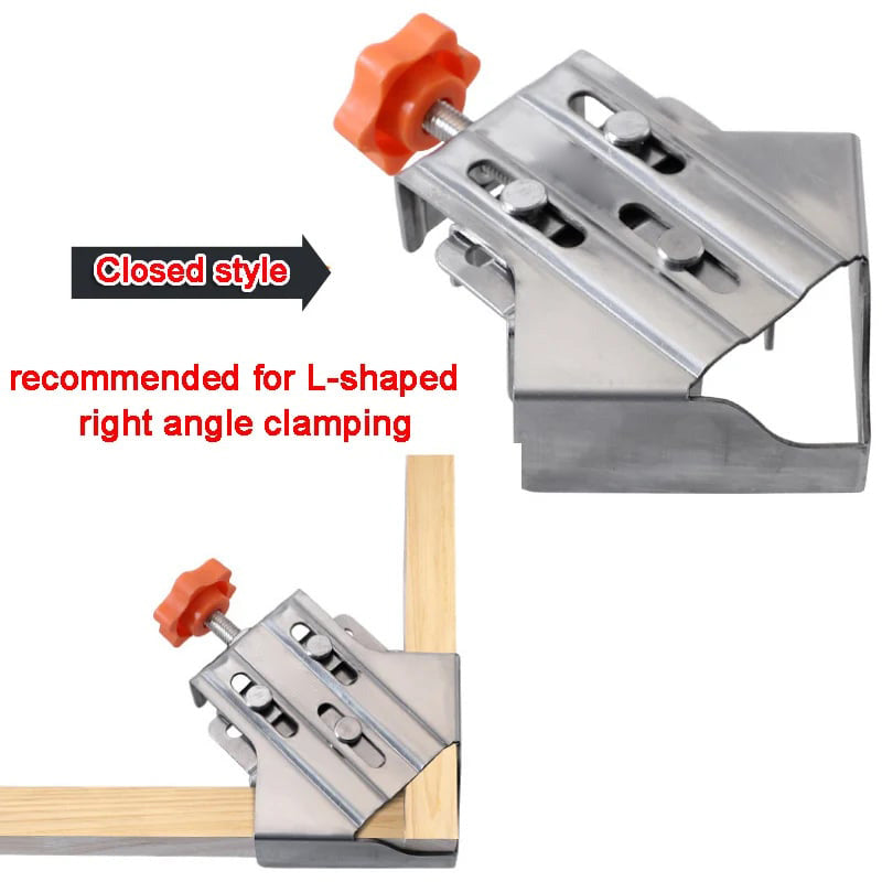 Multipurpose Stainless Steel 90 Degree Corner Clamp