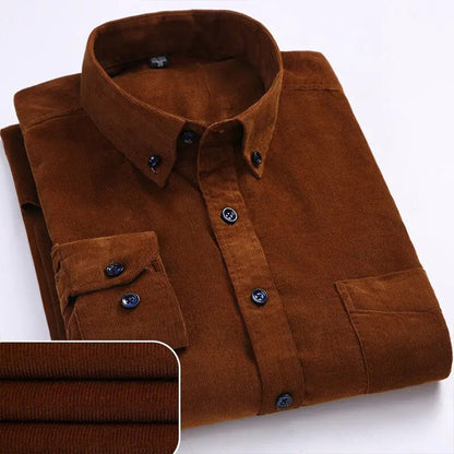 Men's Corduroy Casual Shirt