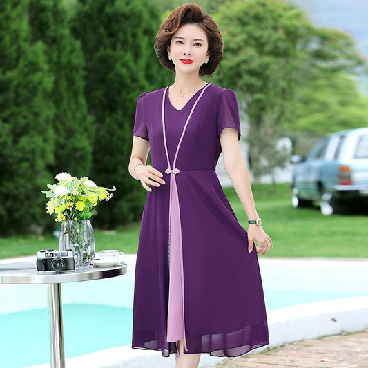 Senior Women's Elegant Summer Dresses